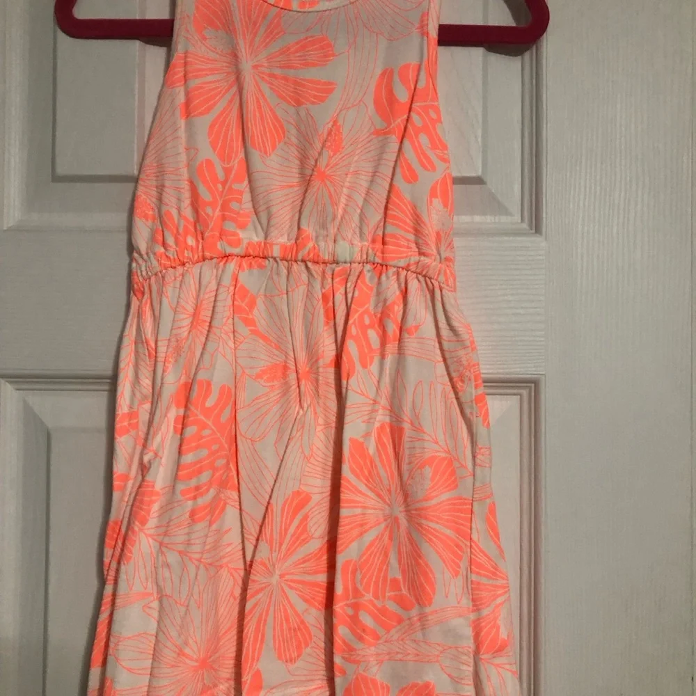 Carters sleeveless Hawaiian style dress girls‎ size 5T tropical vacation